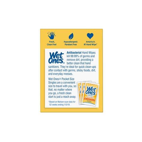 Wet Ones Hand Wipes Singles, Tropical Splash, 24 Ct | Ubuy India