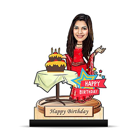 Birthday Girl Caricature – Foto Factory Gifts