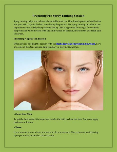 Spray-Tanning Tutorial 的图像结果