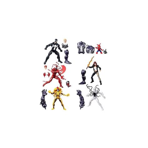 Buy Hasbro Venom Marvel Legends: Venom, Carnage, Poison Spider-Man ...