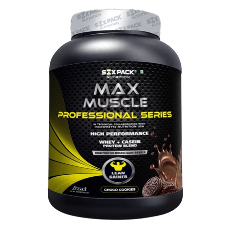 Six Pack Nutrition Max Muscle Professional Series Whey and Casein Blend ...