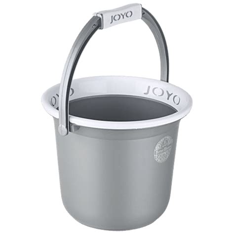 Buy Joyo Better Home Bucket - Plastic, Grey, High Quality, Sturdy ...