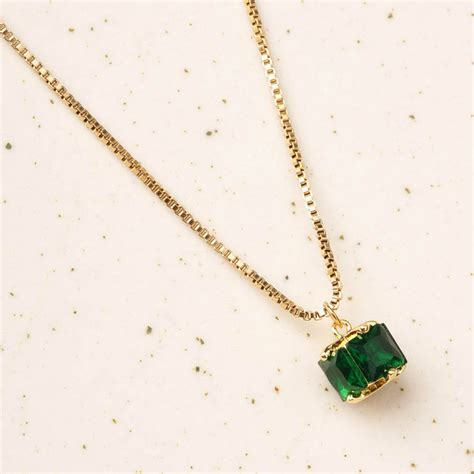 Emerald Ice Pendant Necklace – PALMONAS