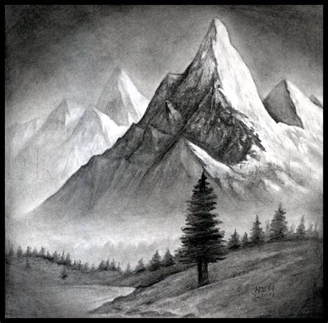 Mountain Drawing