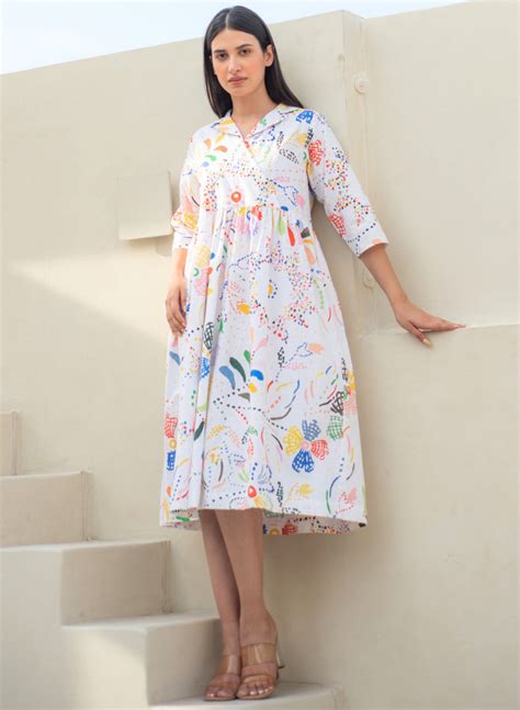 Wilmar Cuban Collar Dress – NETE.IN