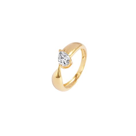 Lab-Grown Sculpted Enhancer Ring | DiAi Designs