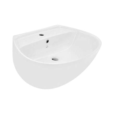 Jaquar - Wall Mounted Oval White Wash Basin - Continental - CNS WHT 801 ...