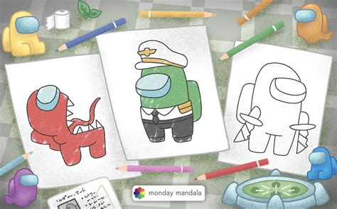 Among Us Coloring Pages (Free PDF Printables) - laacib