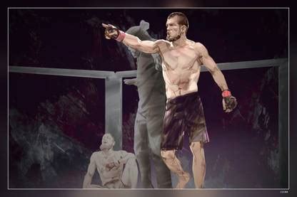 Khabib Nurmagomedov Matte Finish Poster Paper Print - Animation ...