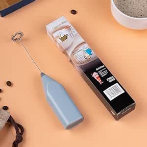 Electric Milk Frother Handheld Whisk Beater – Foam Maker for Lattes ...