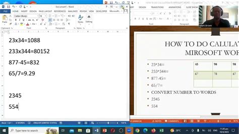 Image result for Word Calculation Tricks