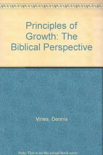 Principles of Growth: The Biblical Perspective : Amazon.in: Books