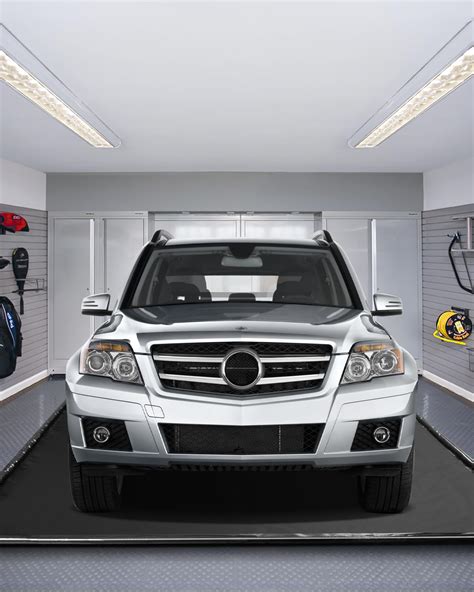 EZISOE (7'9" x 18') Garage Floor Containment Mat, Non-Slip Garage Floor ...