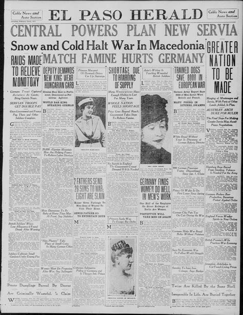 El Paso Herald (El Paso, Tex.), Ed. 1, Saturday, February 10, 1917 ...