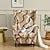 Floral Printed Stretch Wingback Chair Cover For Pet Armchair Slipcovers ...