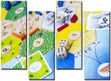 LGCZNWDFHTZ Canvas Wall Art - Settlers of Catan Poster Prints - India ...