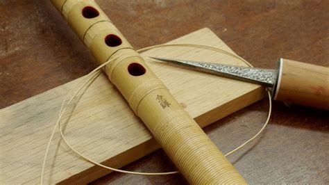 篠笛の製作工程（竹林から工房まで）
