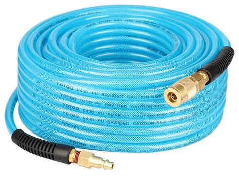 Snapklik.com : YOTOO Reinforced Polyurethane Air Hose 1/4" Inner ...