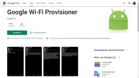 Android: Neue Google-App 'Google Wi-Fi Provisioner' wurde im Play Store ...