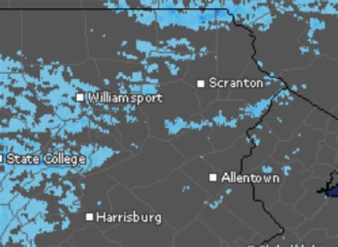 Snow squalls, show showers possible through the afternoon in Lehigh ...