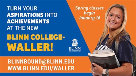 Why You Should Consider the Blinn College-Waller Campus