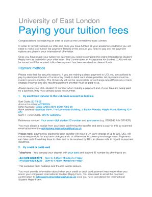 University Offer Letter Sample Uk - Fill Online, Printable, Fillable ...