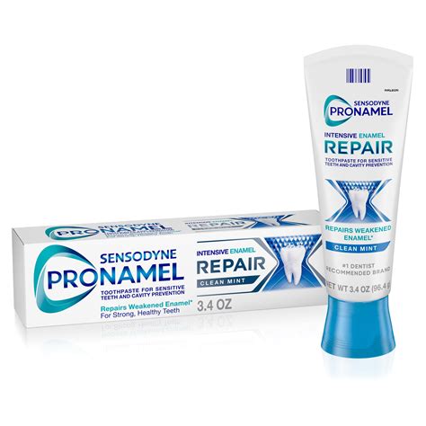 Sensodyne Pronamel Intensive Enamel Repair Toothpaste for Sensitive Teeth, to Reharden and ...