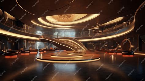 Premium Photo | Generative AI Advanced background Highend venue space ...