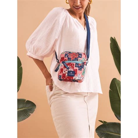 Buy Chumbak Mini Resort Batik Patchwork Crossbody Bag Online