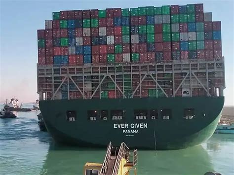 Global cheer as mega-ship finally unwedged in Suez Canal - Megaship ...