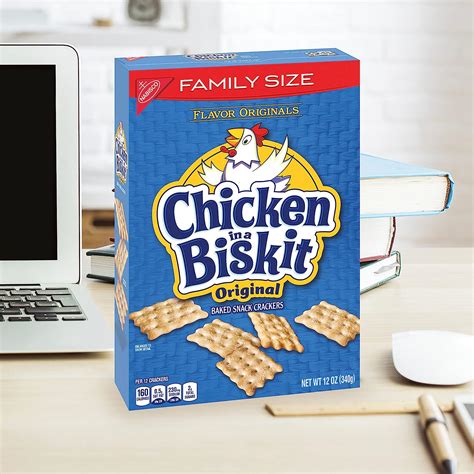 Buy Chicken in a Biskit Original Baked Snack Crackers, Family Size, 6 ...