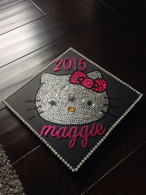Hello Kitty Graduation Cap | DIY Graduation Cap Decoration