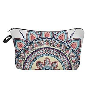 Buy Crazy-Store Ethnic Women Geometric Print Clutch Cosmetics Storage ...
