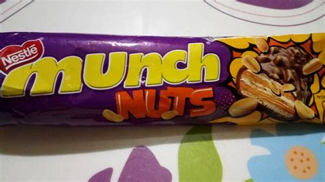 最近ヒットしたチョコレートバー、「Munch Nuts」