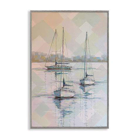 Stupell Industries Peaceful Reflections on the Bay Framed Giclee By ...