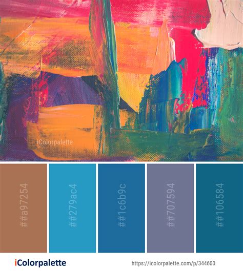 Color Palette Painting How To Create A Vibrant Color Palette Using