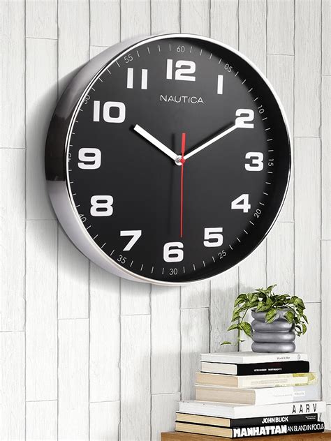 Buy NAUTICA I 12 inch I Wall Clock for Living Room Stylish Latest I 1pc ...