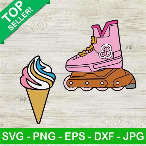 Barbie Inline Skate SVG, Barbie Roller SVG, Barbie Girl Movie Logo SVG ...