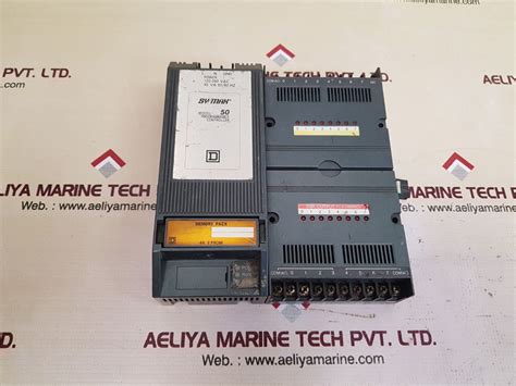Square d cp-50plc unit with an-108 input module st-108 output module ...