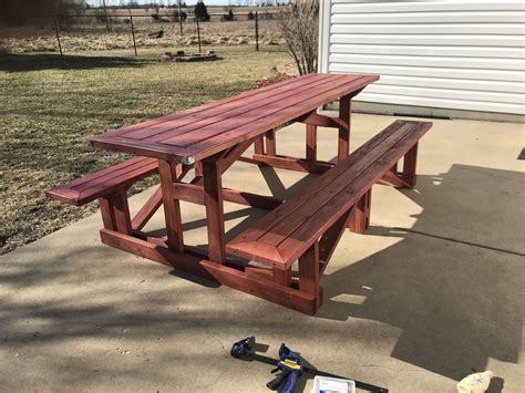 A-Frame Outdoor Picnic Table