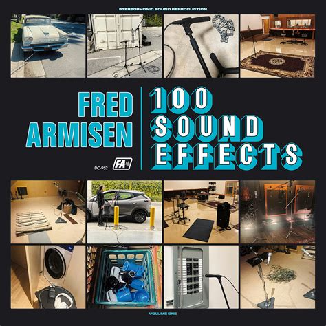 Fred Armisen's '100 Sound Effects' Album: Every Track Ranked