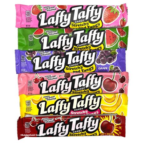 Laffy Taffy Bar - Fruity, Chewy Candy with Jokes | Laffy taffy, Taffy ...