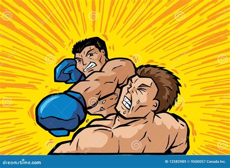 Cartoon Boxing Knockout 的图像结果