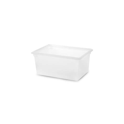 Caja Blanca para Almacenamiento de Polipropileno 18 x 26 x 6 Pulgadas ...