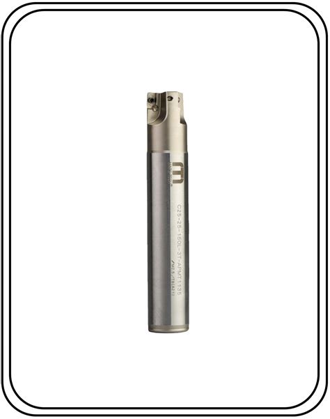 25mm Indexable Inserted Endmill - Carbide Cutter - Jaibros