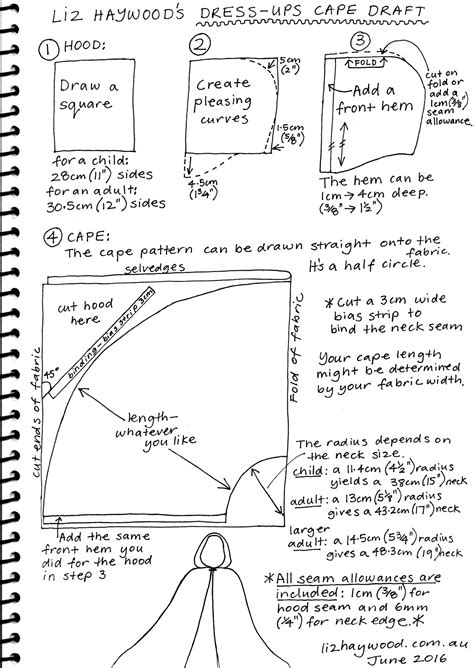 Making a Cape without a Pattern 的图像结果