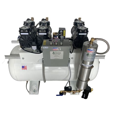 Sierra Dental EGL-T12 Quiet Dental Oil-Less Air Compressor - Broward A ...