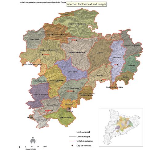 Publicado el libro del Catálogo de paisaje de Comarques Centrals ...