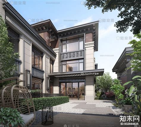 新中式风格农村自建别墅设计图，充分展示了中国风建筑的魅力_盖房知识_图纸之家