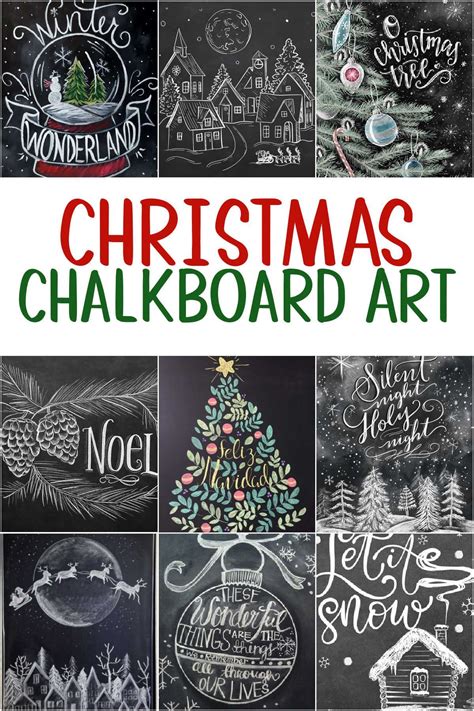 Christmas chalkboard art ideas – Artofit